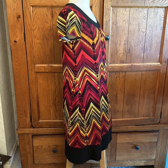 DRESSBARN🍁Chevron Design in GORGEOUS FALL colors!🌻Size 6 - Picture 2 of 10